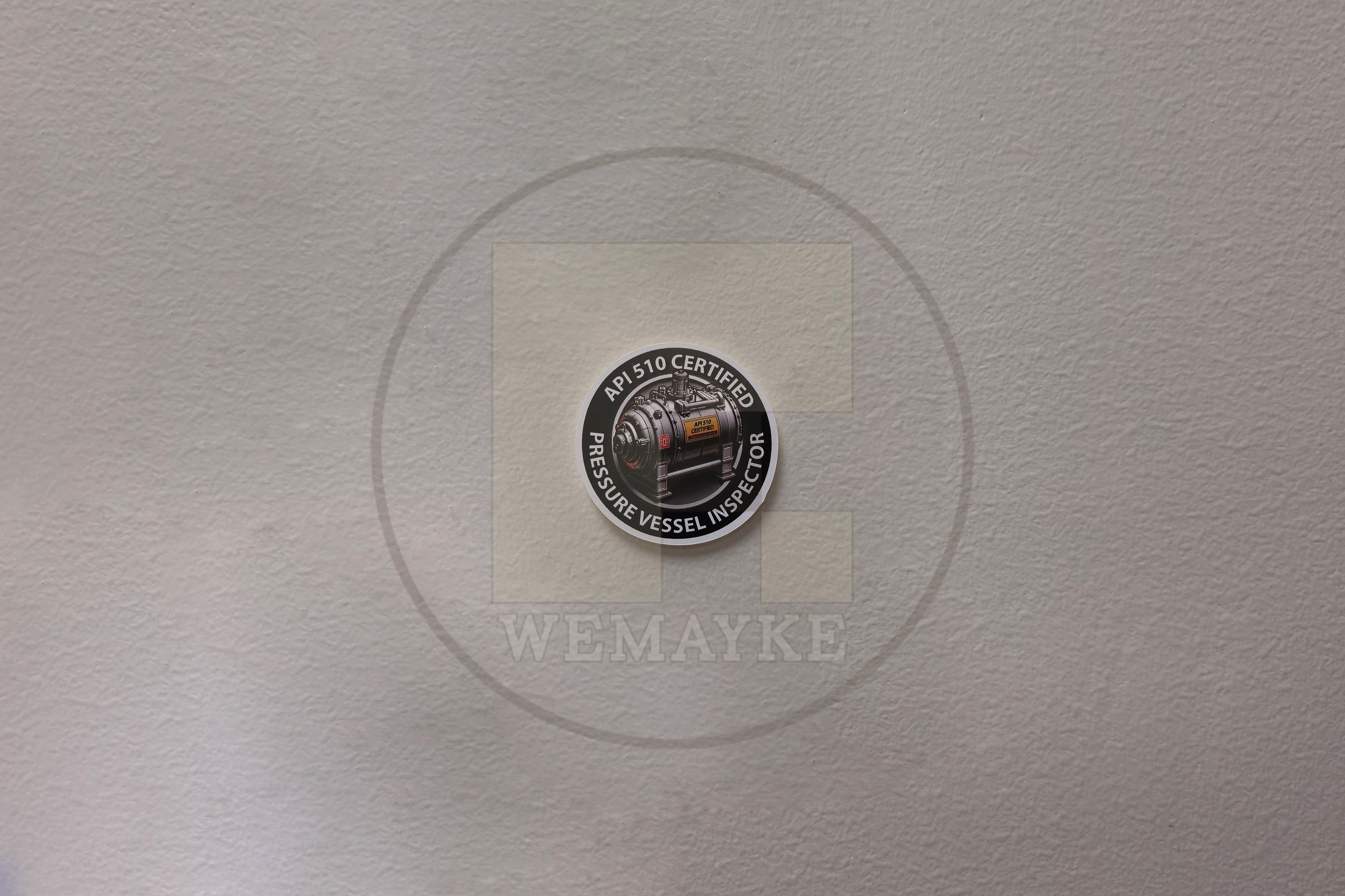 (S173) API 510 Inspector Decal / Sticker (Pack of 6)